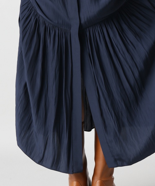 journal standard L'essage（ジャーナルスタンダードレサージュ）の「デシンマキシティアードワンピース◆（ワンピース・レディース・ホワイト/ネイビー/キャメル・FREE）」の18枚目の写真