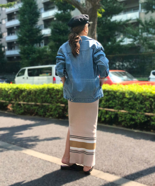eimy istoire（エイミーイストワール）の「カラーラインニット