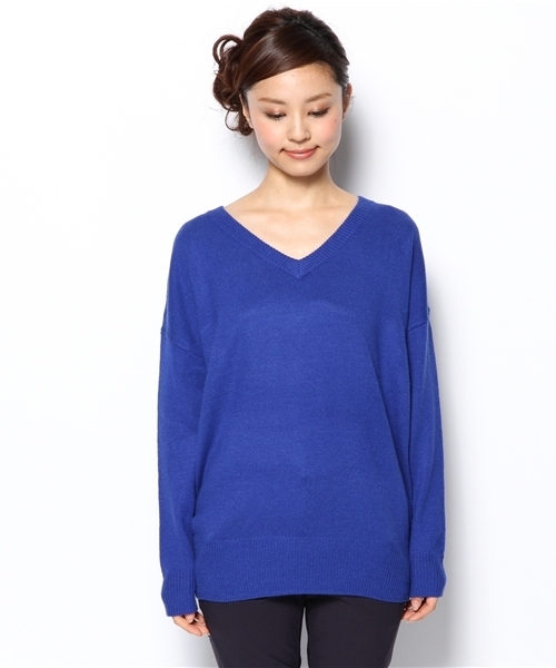 B:MING by BEAMS（ビーミングバイビームス）の「□ビーミング by ビームス / *6者混チュニック*（ニット/セーター・レディース・ライトグレー/ブラック/ベージュ/レッド/イエロー/ブルー・ONE SIZE）」の7枚目の写真