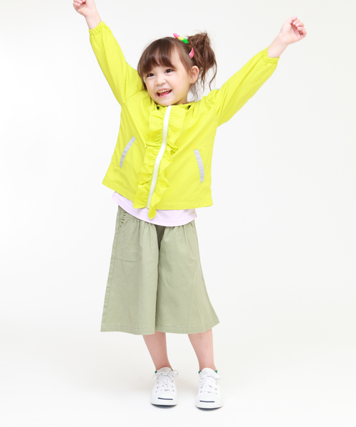 RAGMART(ラグマート)の「フリルウィンドブレーカー(パーカー・キッズ・ピンク/イエロー・110cm/120cm/130cm/100cm)」の7枚目の写真