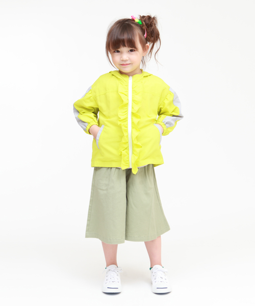 RAGMART(ラグマート)の「フリルウィンドブレーカー(パーカー・キッズ・ピンク/イエロー・110cm/120cm/130cm/100cm)」の12枚目の写真