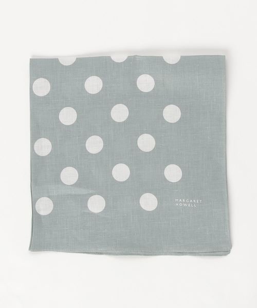 MARGARET HOWELL（マーガレットハウエル）の「POLKA DOT HANKY（ハンカチ/ハンドタオル）」 WEAR