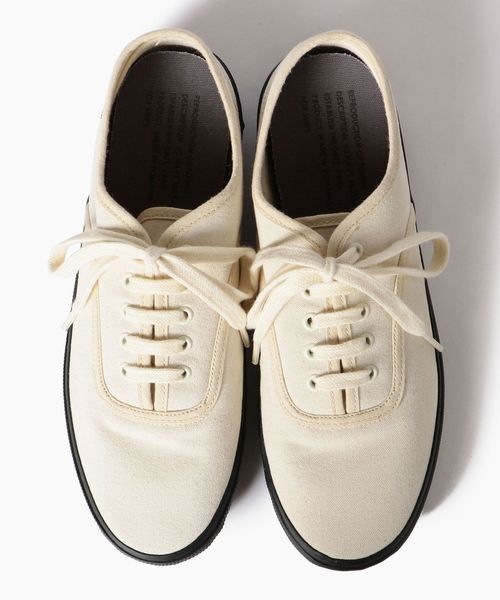 REPRODUCTION OF FOUND（リプロダクションオブファウンド）の「【Begin5月号掲載】REPRODUCTION OF FOUND×SHIPS: 別注 US NAVY SHOES（スニーカー・メンズ・ブラック/ブラウン/オフホワイト・44/41/42/43）」の18枚目の写真