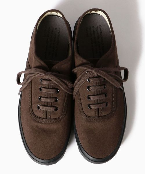 REPRODUCTION OF FOUND（リプロダクションオブファウンド）の「【Begin5月号掲載】REPRODUCTION OF FOUND×SHIPS: 別注 US NAVY SHOES（スニーカー・メンズ・ブラック/ブラウン/オフホワイト・44/41/42/43）」の8枚目の写真