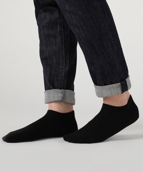 ZOZO（ゾゾ）の「ベリーショート(3足セット) [WOMEN]（ソックス/靴下・レディース・ホワイト/ブラック/杢グレー・マルチサイズ）」の6枚目の写真