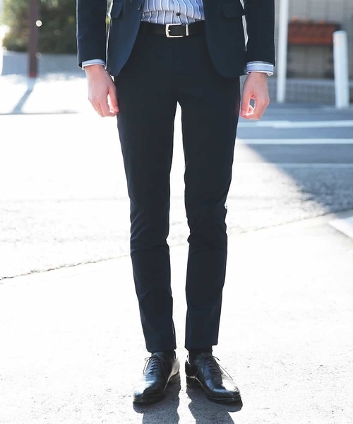 MICHEL KLEIN HOMME (ミッシェルクランオム)の「パンツ(ソロテックスモクロディ)(その他パンツ・メンズ・ネイビー/グレー・46/48/51)」の18枚目の写真