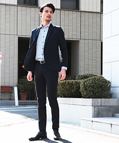 MICHEL KLEIN HOMME (ミッシェルクランオム)の「パンツ(ソロテックスモクロディ)(その他パンツ・メンズ・ネイビー/グレー・46/48/51)」の14枚目の写真