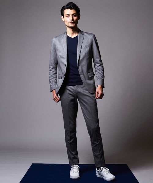 MICHEL KLEIN HOMME (ミッシェルクランオム)の「パンツ(ソロテックスモクロディ)(その他パンツ・メンズ・ネイビー/グレー・46/48/51)」の12枚目の写真