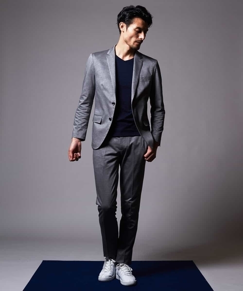 MICHEL KLEIN HOMME (ミッシェルクランオム)の「パンツ(ソロテックスモクロディ)(その他パンツ・メンズ・ネイビー/グレー・46/48/51)」の21枚目の写真