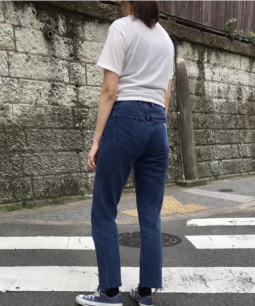 Culture Medium(カルチャーミディアム)の「30s二重地天竺ツイストTシャツ(Tシャツ/カットソー・レディース・ホワイト/ブラック/ベージュ/ピンク・FREE)」の19枚目の写真