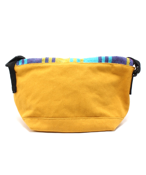 coen（コーエン）の「ネパールショルダーバッグ（ショルダーバッグ・メンズ・ホワイト/ブラック/イエロー・フリー）」の7枚目の写真