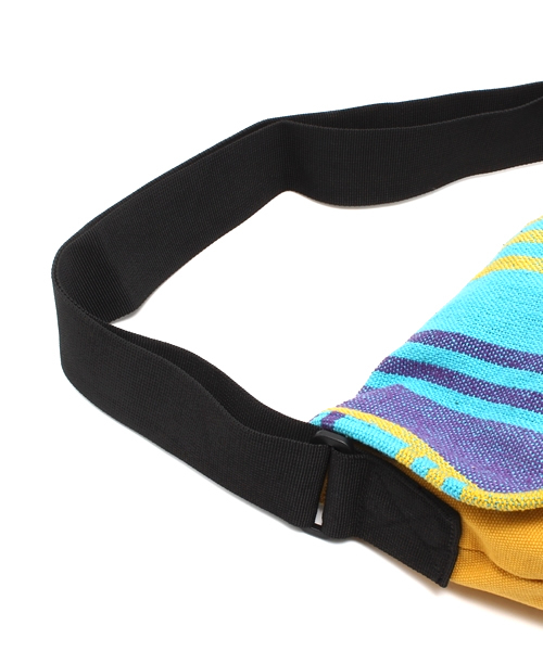 coen（コーエン）の「ネパールショルダーバッグ（ショルダーバッグ・メンズ・ホワイト/ブラック/イエロー・フリー）」の8枚目の写真