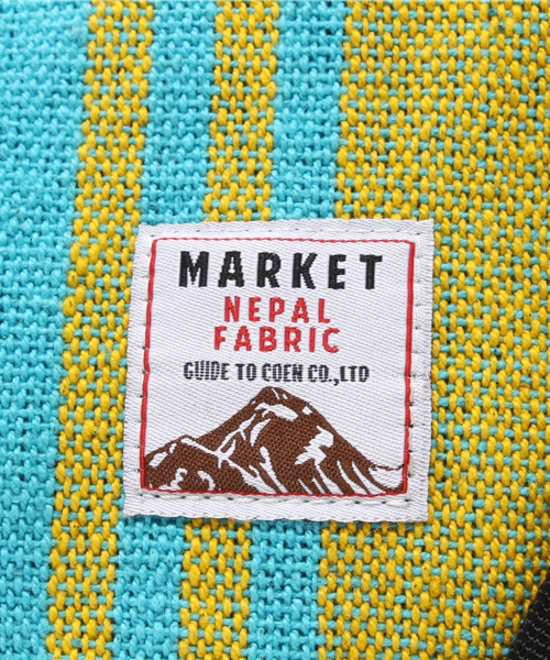 coen（コーエン）の「ネパールショルダーバッグ（ショルダーバッグ・メンズ・ホワイト/ブラック/イエロー・フリー）」の4枚目の写真