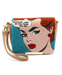 Ray BEAMS | BEAMS / アコモデ アメコミ バッグ(クラッチバッグ)