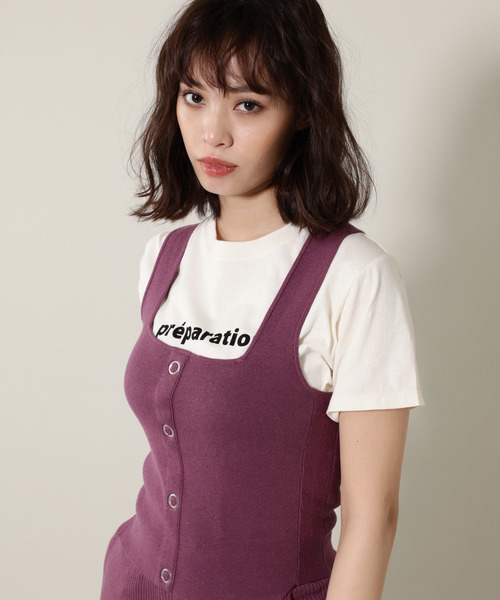 ROSE BUD�i���[�Y�o�b�h�j�́u�o�b�N�N���X�j�b�g�r�X�`�F�i���̑��g�b�v�X�j�v�b�p�[�v��