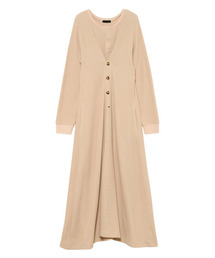 Candy Stripper | DO UP A BOTTON WAFFLE ワンピース(ワンピース)