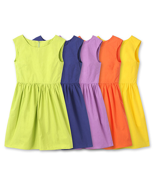 MAISON DE REEFUR（メゾンドリーファー）の「【WEB SHOP限定カラー】コットンカラーワンピース（ワンピース・レディース・ライム/ダークブルー/ライラック/レモンイエロー/オレンジ・38/36）」の10枚目の写真