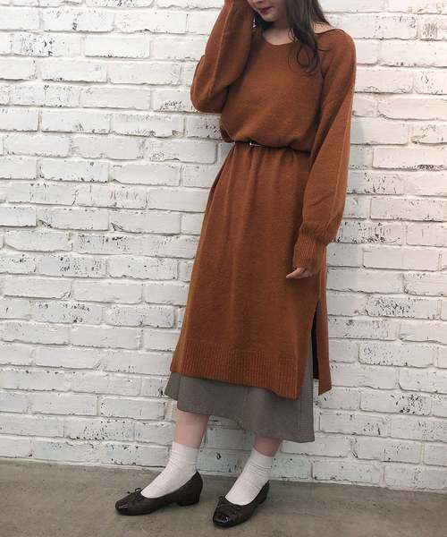 one after another NICE CLAUP（ワンアフターアナザーナイスクラップ）の「ハートキルティングバレエシューズ（バレエシューズ・レディース・アイボリー/ブラウン/モカ・SMALL/MEDIUM/LARGE）」の13枚目の写真