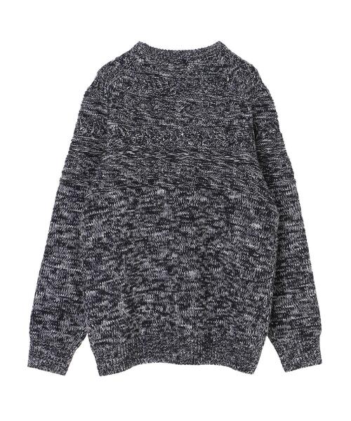 CRAFT STANDARD BOUTIQUE(クラフトスタンダードブティック)の「クルーネックーケーブルニットプルオーバー*(ニット/セーター・レディース・ネイビー/グレー系その他/ダークネイビー・M/L)」の18枚目の写真