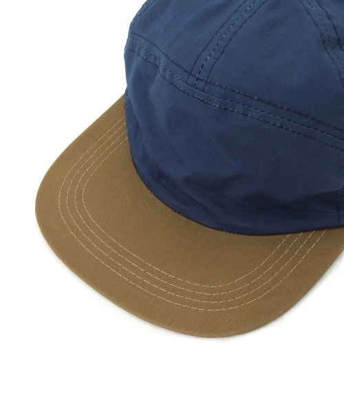 BEAMS BOY（ビームスボーイ）の「BEAMS BOY / 2TONE CAP（キャップ・レディース・ベージュ/ネイビー・ONE SIZE）」の13枚目の写真