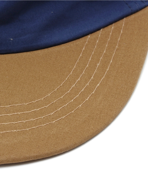 BEAMS BOY（ビームスボーイ）の「BEAMS BOY / 2TONE CAP（キャップ・レディース・ベージュ/ネイビー・ONE SIZE）」の5枚目の写真