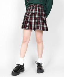 DING | DING/チェック柄プリーツミニスカート(スカート)