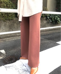 HANDY ROUGH KNIT PANTS
