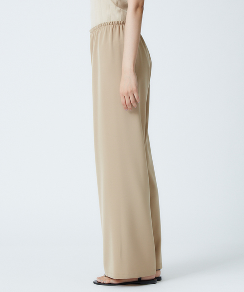 qualite（カリテ）の「ストレッチツイルフレアパンツ（その他パンツ・レディース・ブラック/ベージュ/ブラック系その他・38/36）」の7枚目の写真