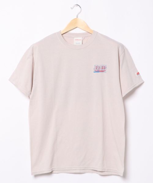 JERZEES(ジャージーズ)の「∴【 JERZEES / ジャージーズ 】タケウチアツシ ART BIKE “アート バイク”Tシャツ(Tシャツ/カットソー・メンズ・ベージュ/ホワイト/ピンク/オフホワイト・SMALL/LARGE/X-LARGE/MEDIUM)」の4枚目の写真