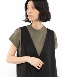 LAKOLE | USAコットンスタンドネックTシャツ / LAKOLE(Tシャツ/カットソー)