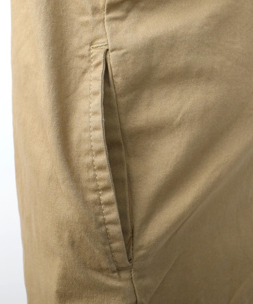 Fashion Letter（ファッションレター）の「バックレースアップ ツイル オールインワン（サロペット/オーバーオール・レディース・カーキ/ベージュ/ブラック・L/3L/LL/M/4L）」の17枚目の写真