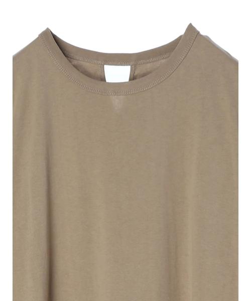 Green　Parks（グリーンパークス）の「クルーネックカットワンピース＊★（ワンピース・レディース・ブラック/ベージュ/テラコッタ・FREE）」の18枚目の写真