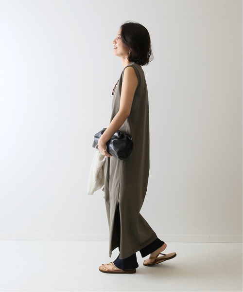 FRAMeWORK（フレームワーク）の「コットン天竺 ノースリーブワンピース 