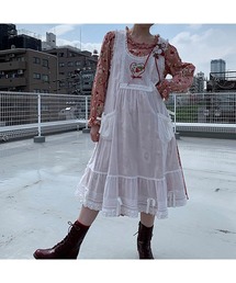 PINK HOUSE いちごパーカー　メリーストロベリー PINK HOUSE いちごパーカー メリーストロベリー レディース