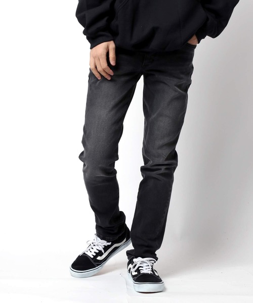 EDWIN（エドウィン）の「JEANISM  EDWIN/エドウィン ストレッチデニム スリムテーパードパンツ（デニムパンツ・メンズ・ダークインディゴブルー/インディゴブルー/ブラック/グレー/ブルー系その他/ライトインディゴブルー/ブラック系その他・32inch/28inch/29inch/33inch/27inch/26inch/30inch/31inch/34inch）」の2枚目の写真