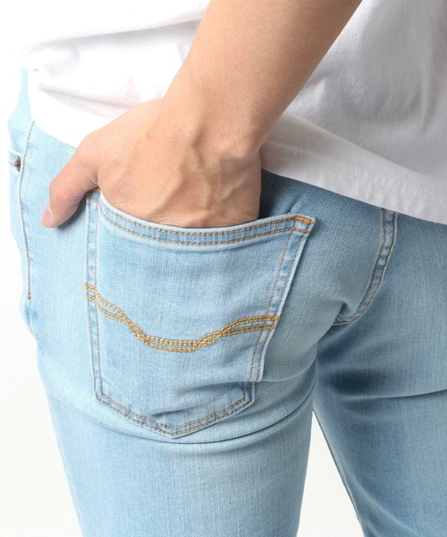 EDWIN（エドウィン）の「JEANISM  EDWIN/エドウィン ストレッチデニム スリムテーパードパンツ（デニムパンツ・メンズ・ダークインディゴブルー/インディゴブルー/ブラック/グレー/ブルー系その他/ライトインディゴブルー/ブラック系その他・32inch/28inch/29inch/33inch/27inch/26inch/30inch/31inch/34inch）」の20枚目の写真