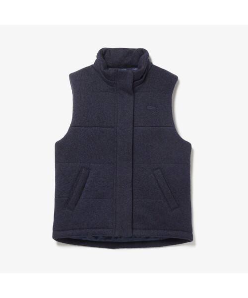 【LACOSTE】フード付きニットベスト LACOSTE（ラコステ）の「フード付きニットベスト（ベスト）」 - WEAR