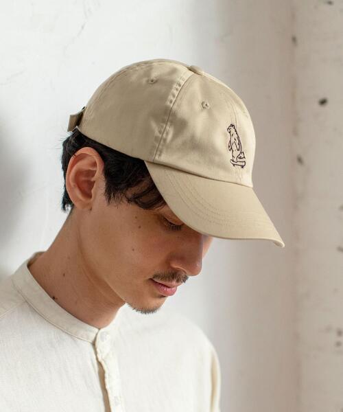 coen(コーエン)の「コーエンベア刺繍キャップ(キャップ・メンズ・ワインレッド/ブラック/ベージュ・FREE)」の17枚目の写真