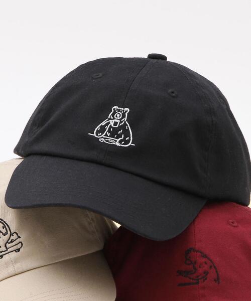 coen(コーエン)の「コーエンベア刺繍キャップ(キャップ・メンズ・ワインレッド/ブラック/ベージュ・FREE)」の15枚目の写真