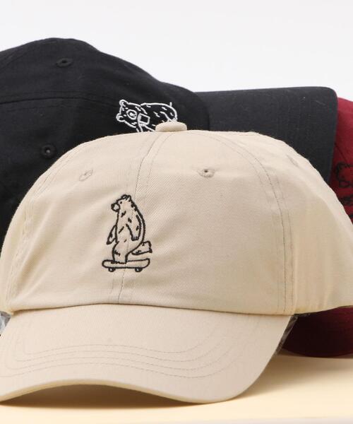 coen(コーエン)の「コーエンベア刺繍キャップ(キャップ・メンズ・ワインレッド/ブラック/ベージュ・FREE)」の14枚目の写真