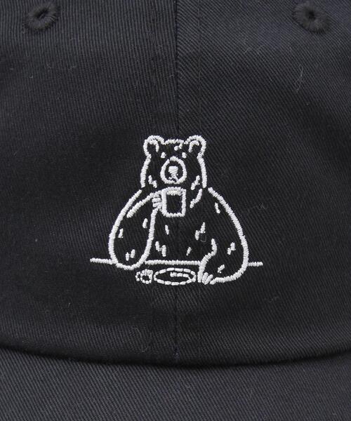coen(コーエン)の「コーエンベア刺繍キャップ(キャップ・メンズ・ワインレッド/ブラック/ベージュ・FREE)」の11枚目の写真
