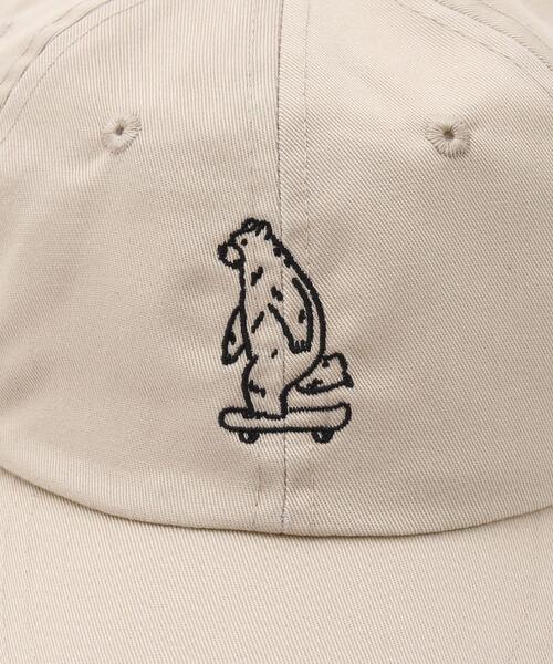 coen(コーエン)の「コーエンベア刺繍キャップ(キャップ・メンズ・ワインレッド/ブラック/ベージュ・FREE)」の9枚目の写真