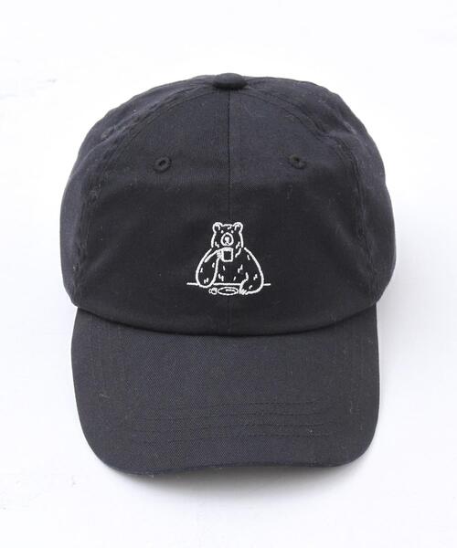 coen(コーエン)の「コーエンベア刺繍キャップ(キャップ・メンズ・ワインレッド/ブラック/ベージュ・FREE)」の6枚目の写真