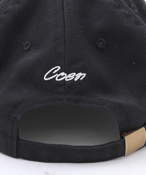 coen(コーエン)の「コーエンベア刺繍キャップ(キャップ・メンズ・ワインレッド/ブラック/ベージュ・FREE)」の5枚目の写真