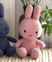 Miffy（ ミッフィー）の「ミッフィー コーデュロイ ぬいぐるみ 33cm（おもちゃ・メンズ）」