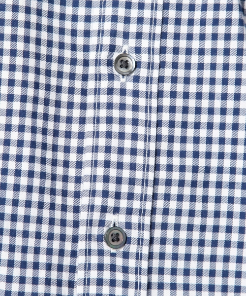 BEAUTY&YOUTH UNITED ARROWS(ビューティーアンドユースユナイテッドアローズ)の「BY バンド/カラー シャツ ◆(シャツ/ブラウス・メンズ・オフホワイト/ロイヤルブルー・MEDIUM/SMALL/X-LARGE/LARGE/X-SMALL)」の10枚目の写真