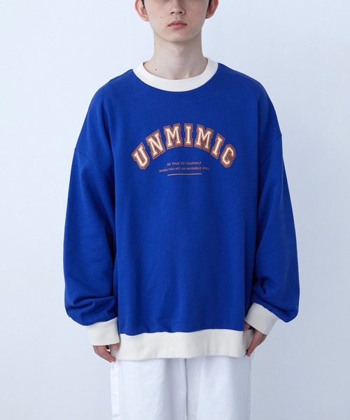 SPOC STORE(スポックストア)の「【SPOC STORE】カレッジロゴリンガースウェット(スウェット・メンズ・ブルー/ライトベージュ・M/L)」の16枚目の写真