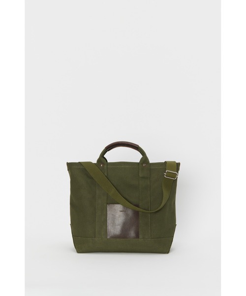 Hender Scheme(エンダースキーマ)の「campus bag small(トートバッグ・メンズ・ブラック/カーキ/ナチュラル・FREE)」の4枚目の写真