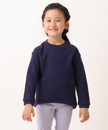 THE SHOP TK （ザ ショップ ティーケー ）の「◆【抗菌機能】【ストレッチ】ワッフル長袖プルオーバー（Tシャツ/カットソー・キッズ）」