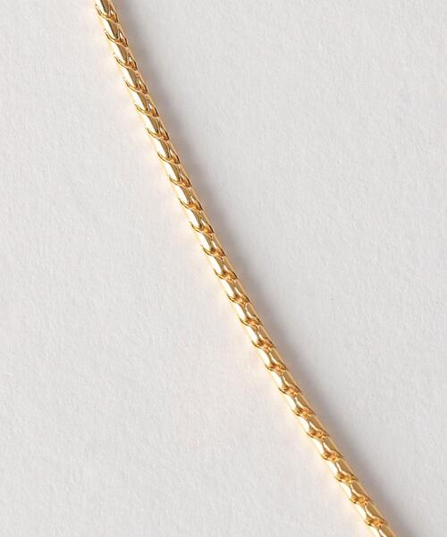 closet story(クローゼットストーリー)の「<closet story> SNKチェーン ネジリ ネックレス(ネックレス・レディース・シルバー/ゴールド・FREE)」の3枚目の写真